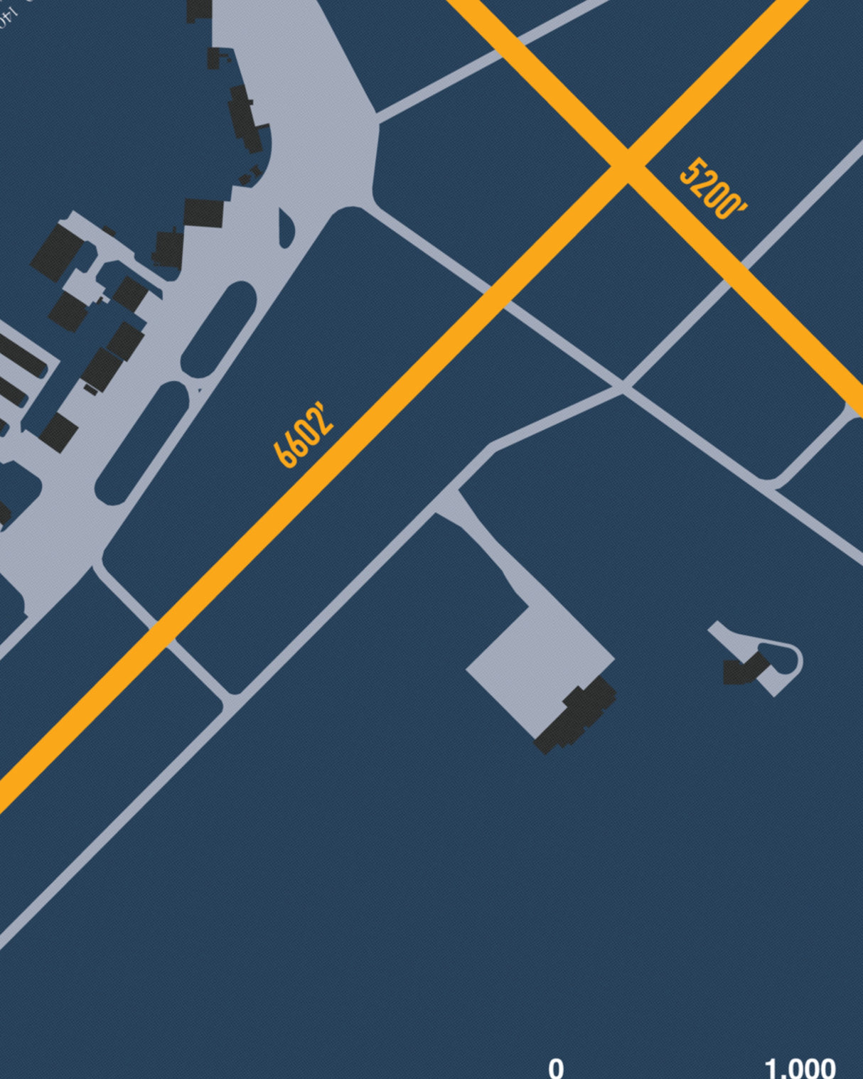 Closeup View of Texarkana Regional Airport - Webb Field poster