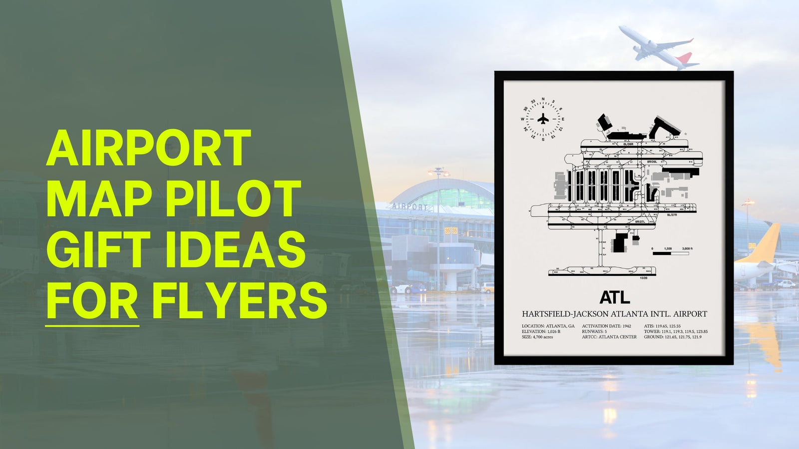Perfect Airport Map Pilot Gift Ideas for Aviation Enthusiasts and Frequent Flyers