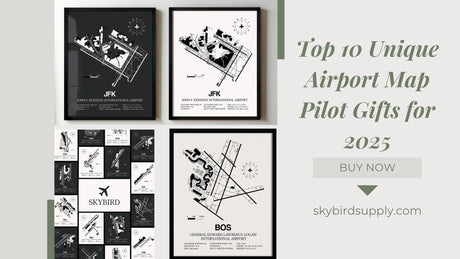 Top 10 Unique Airport Map Pilot Gifts for 2025