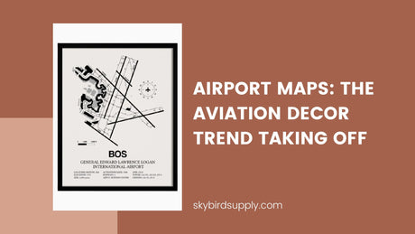 Airport Maps: The Aviation Decor Trend Taking Off
