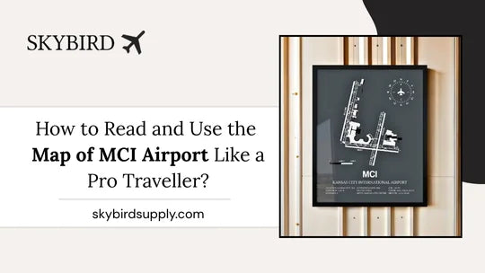 Map of MCI Airport 