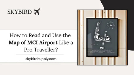 Map of MCI Airport 