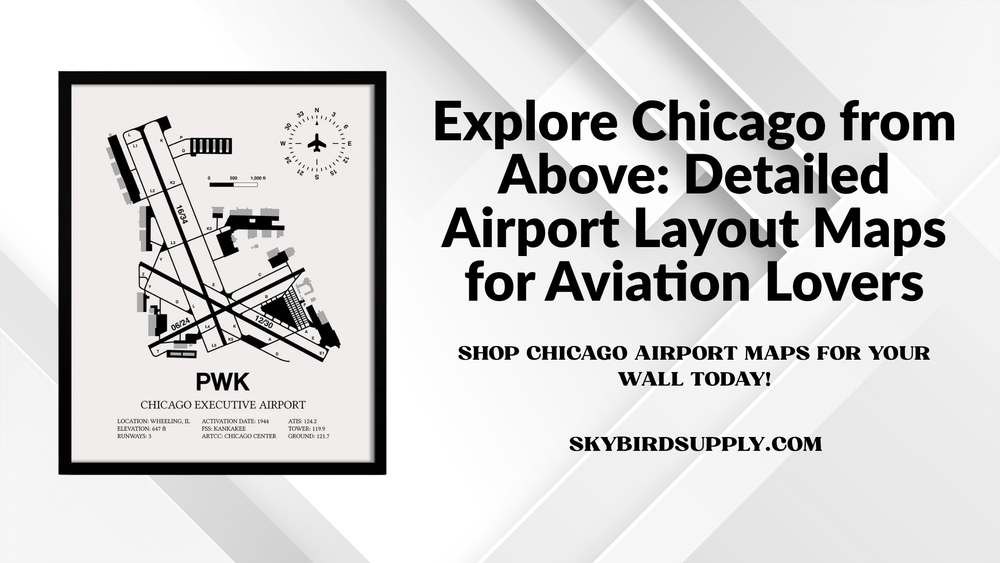 Chicago Airport Layouts: Detailed Maps for Flight Planning & Decor ...