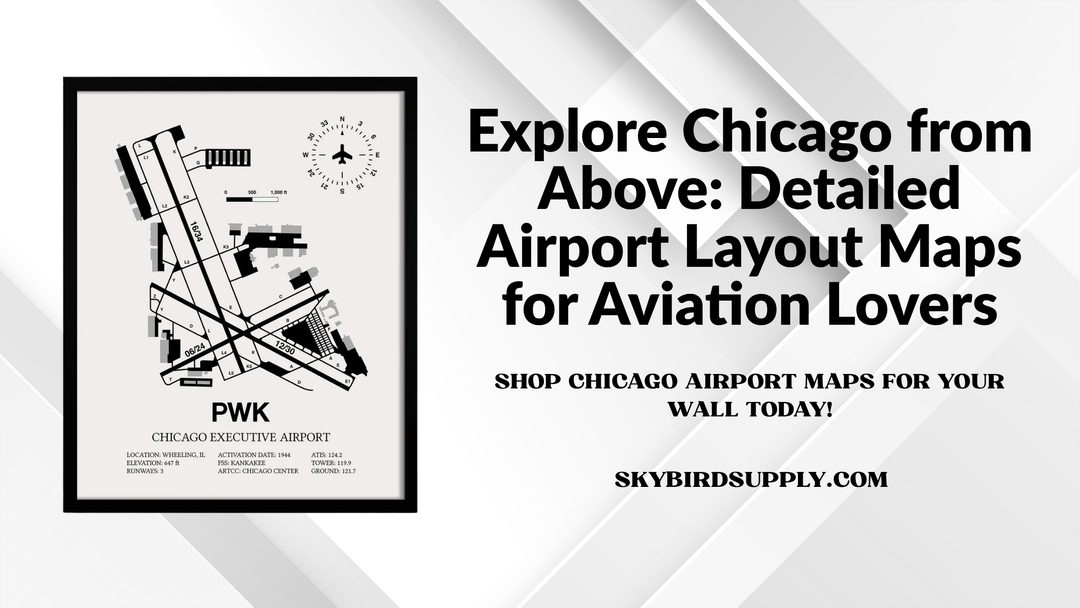 Chicago Airport Layouts: Detailed Maps for Flight Planning & Decor