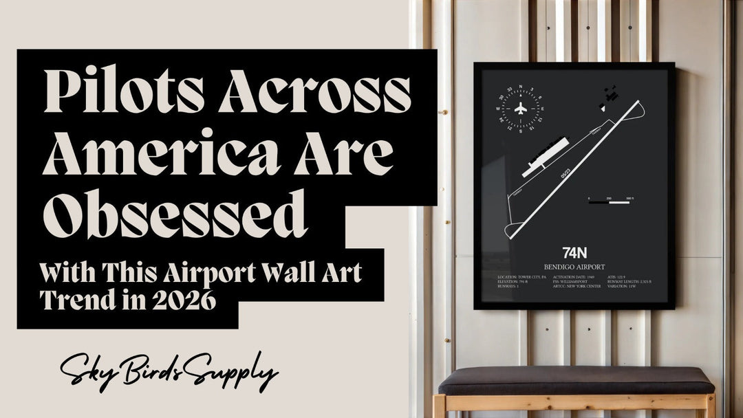 Pilots Across America Are Obsessed With This Airport Wall Art Trend in 2026