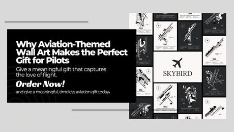 Why Aviation-Themed Wall Art Makes the Perfect Gift for Pilots