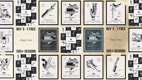Why Every Aviation Lover Needs a SkyBird Supply Airport Map