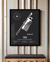Frame color options for Stark's Twin Oaks Airpark Wall Art