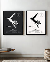 WHP Airport Map, Whiteman Airport Print