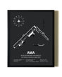 Unframed Rick Husband Amarillo International Airport map print poster