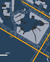 Closeup View of John F. Kennedy International Airport poster