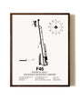 Ralph M. Hall / Rockwall Municipal Airport aviation print in walnut frame