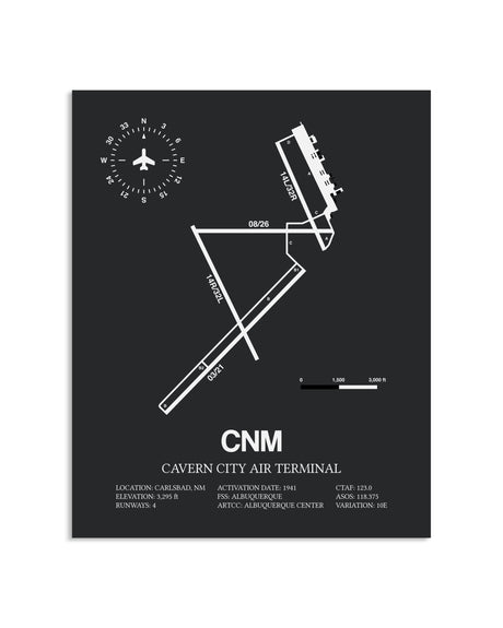 Gray Framed Cavern City Air Terminal layout wall art poster