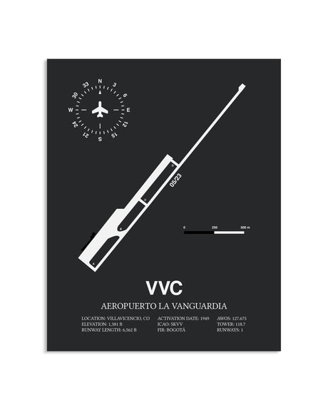Gray Framed Aeropuerto La Vanguardia layout wall art poster