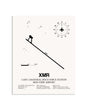 Gray Cape Canaveral Space Force Station Skid Strip Airport framed poster displayed in an airplane hangar