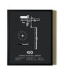 Unframed Lansing Municipal Airport map print poster