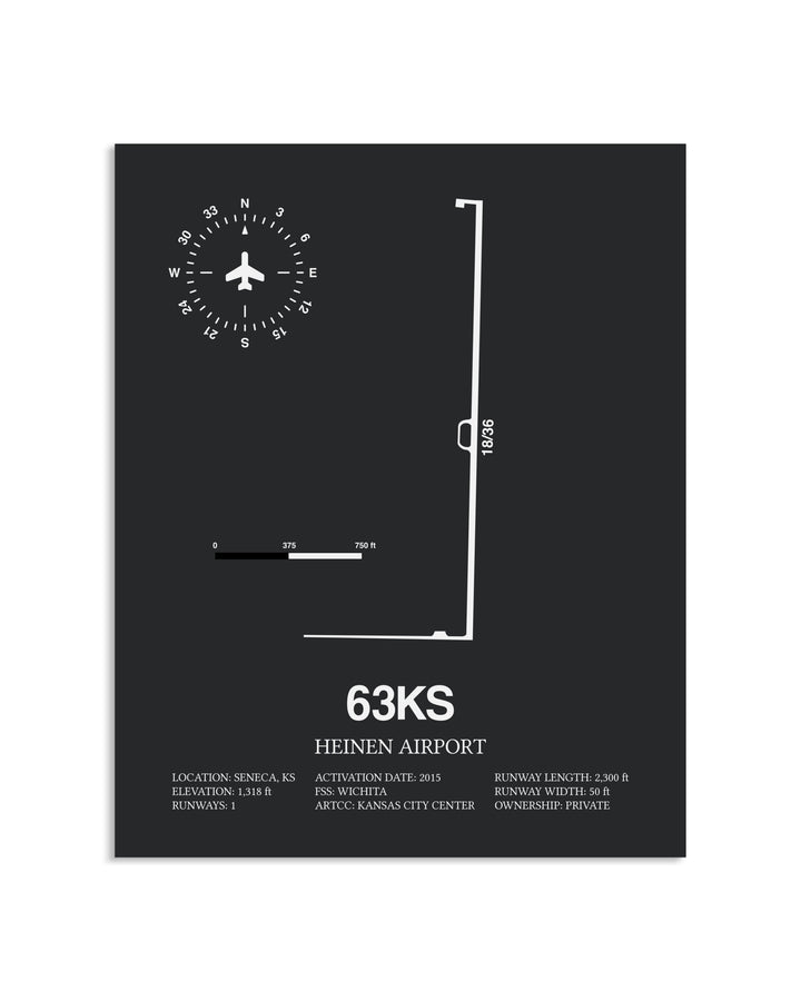 Gray Framed Heinen Airport layout wall art poster