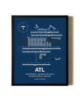 Colored Airport Maps