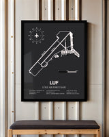 Frame color options for Luke Air Force Base Wall Art