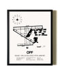 Framed Miami-Opa Locka Executive Airport wall art poster in black frame