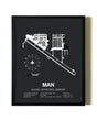 Unframed Nampa Municipal Airport map print poster