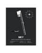 Gray Framed Marco Island Executive Airport layout wall art poster