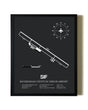 Unframed Rockingham County NC Shiloh Airport map print poster