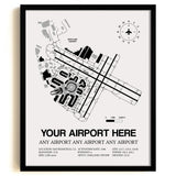 Custom Airport Map Design