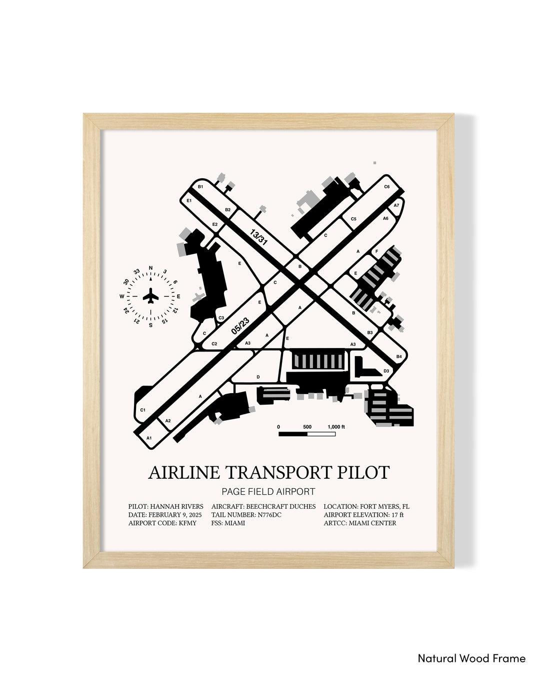 Airline Transport Pilot Custom Print
