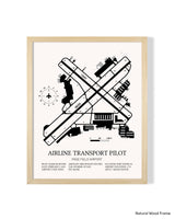 Airline Transport Pilot Custom Print