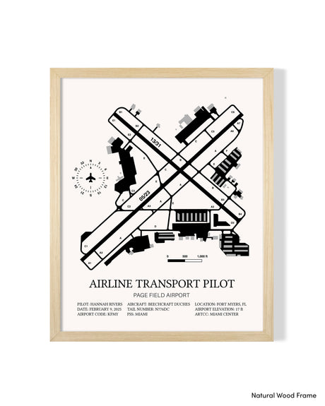 Airline Transport Pilot Custom Print
