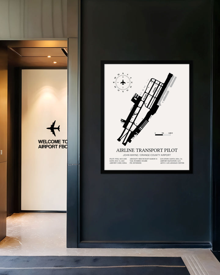 Airline Transport Pilot Custom Print