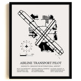 Airline Transport Pilot Custom Print