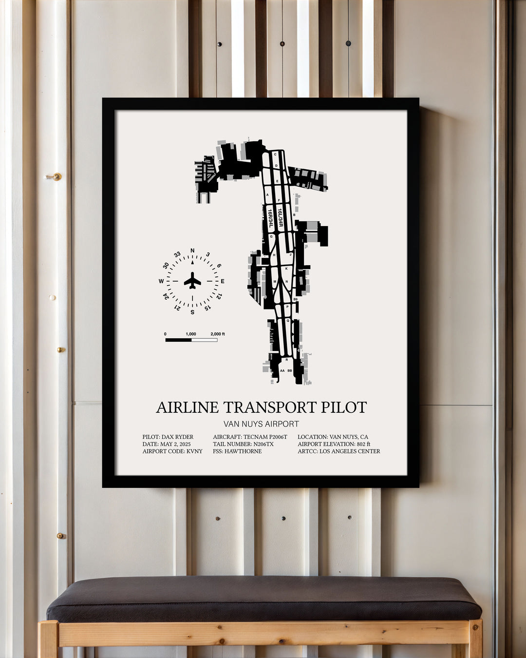 Airline Transport Pilot Custom Print