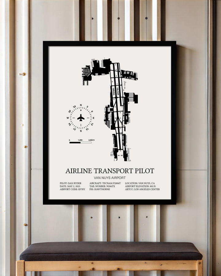 Airline Transport Pilot Custom Print