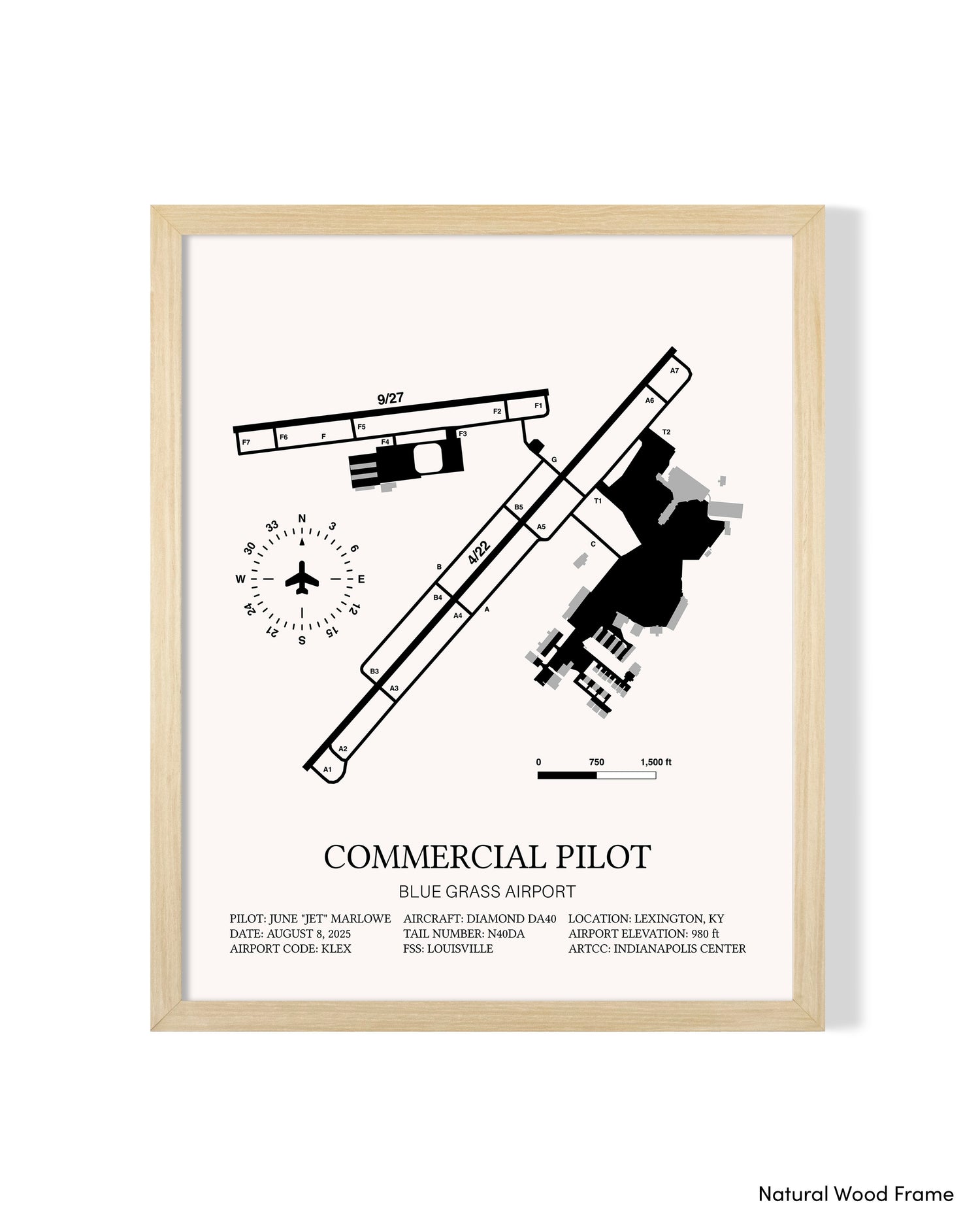 Commercial Pilot Custom Print