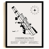 Commercial Pilot Custom Print