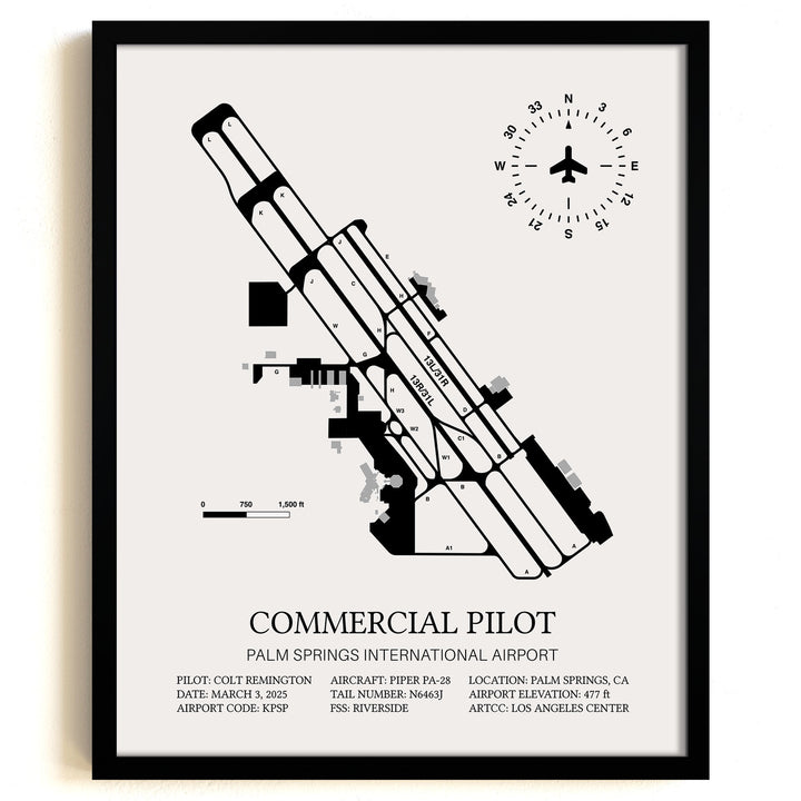 Commercial Pilot Custom Print