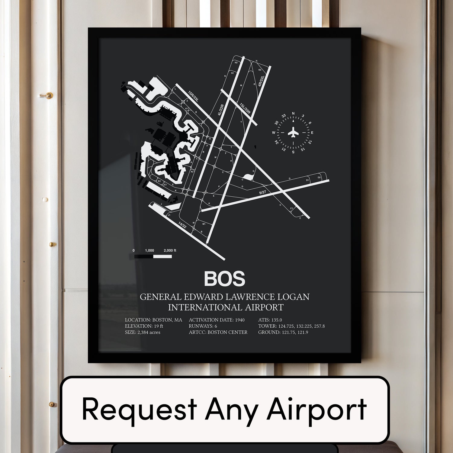 Custom Airport Map Design