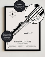 First Solo Flight Custom Print