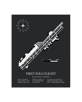 First Solo Flight Custom Print