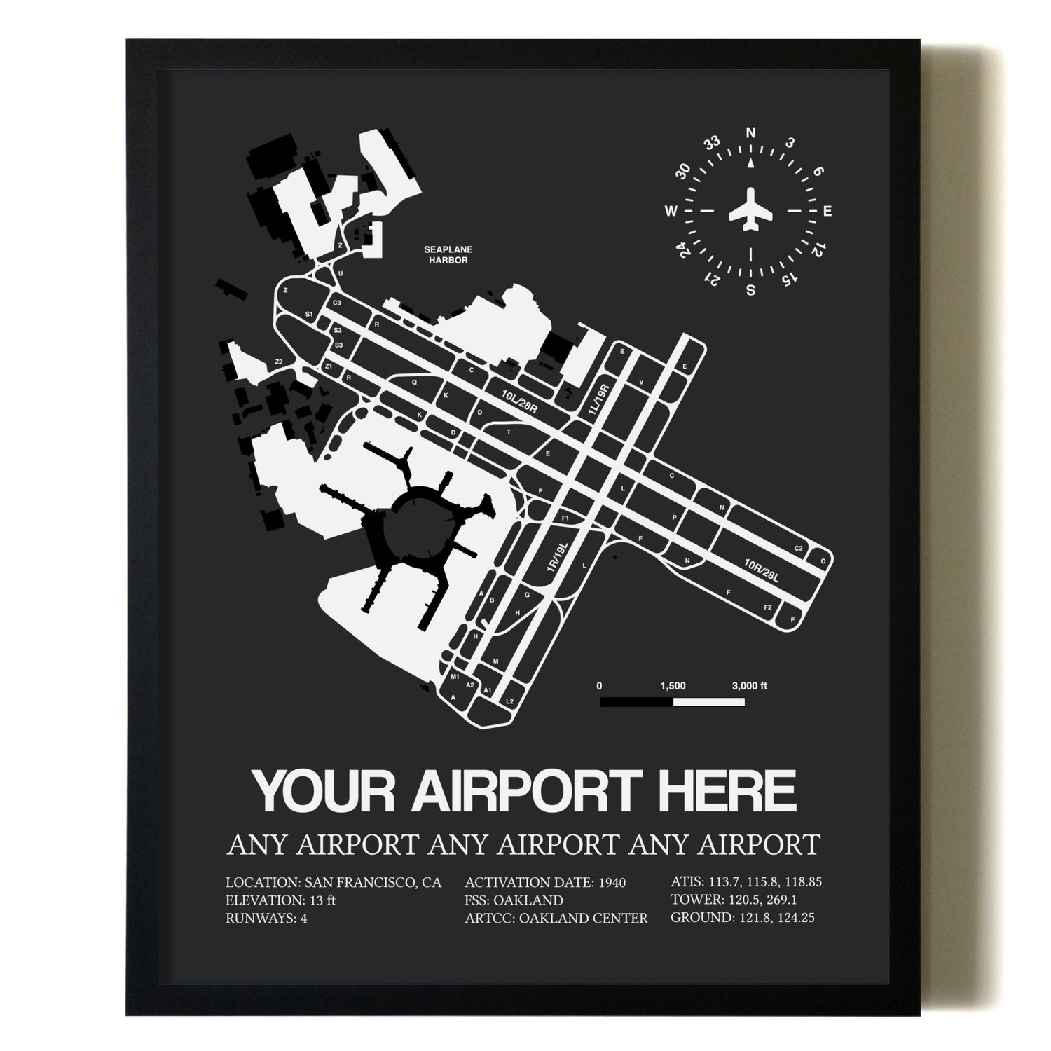 Custom Airport Map Design