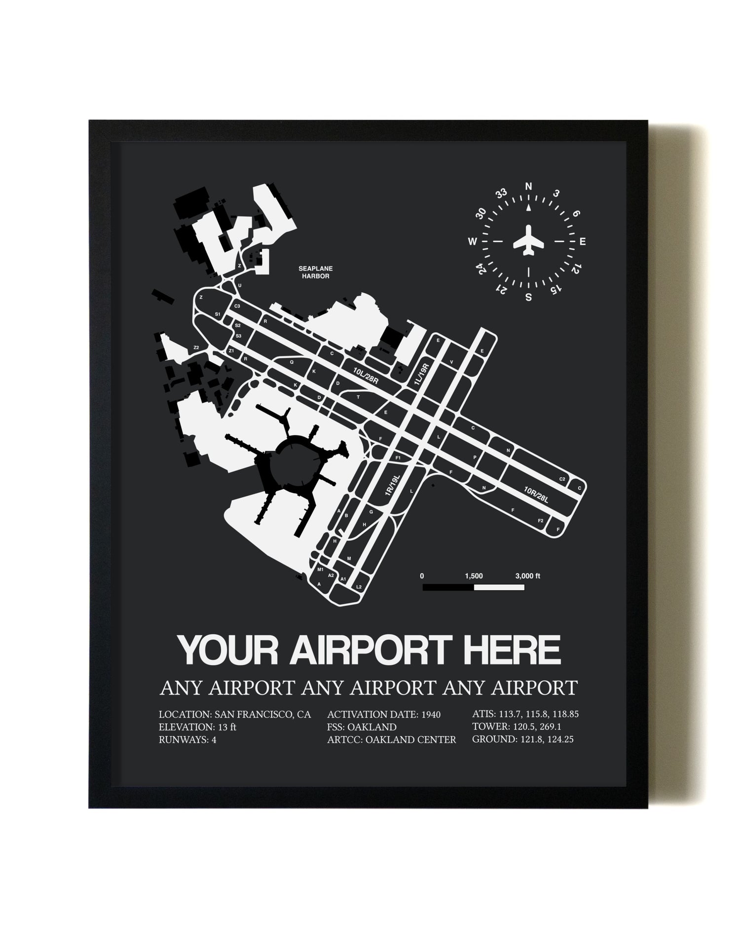 Custom Airport Map Design