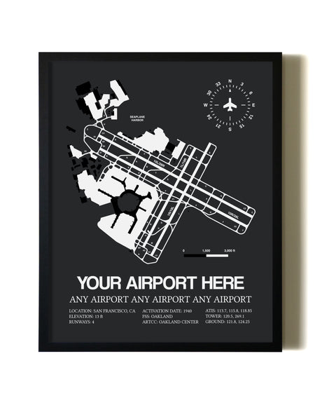 Custom Airport Map Design
