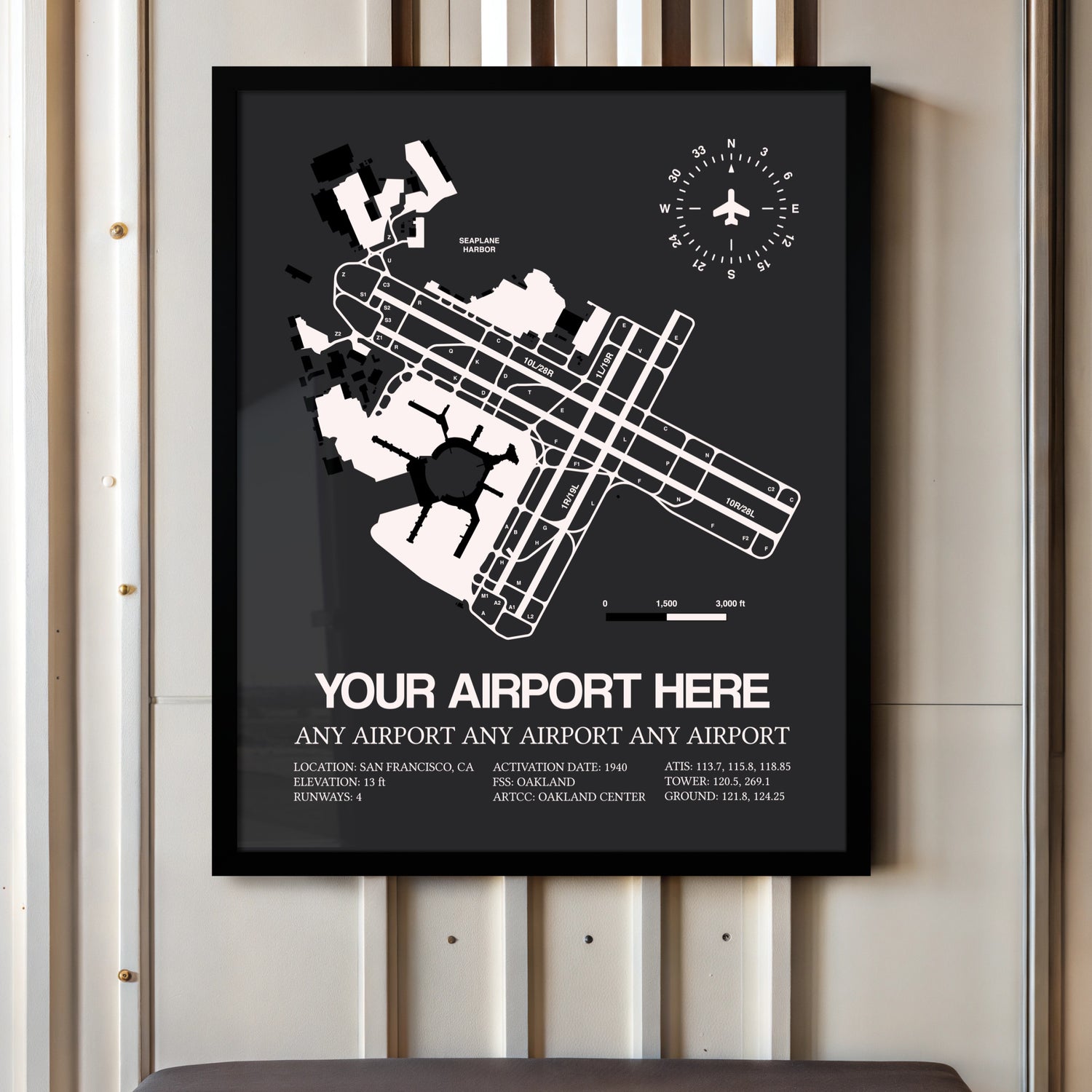 Custom Airport Map Design