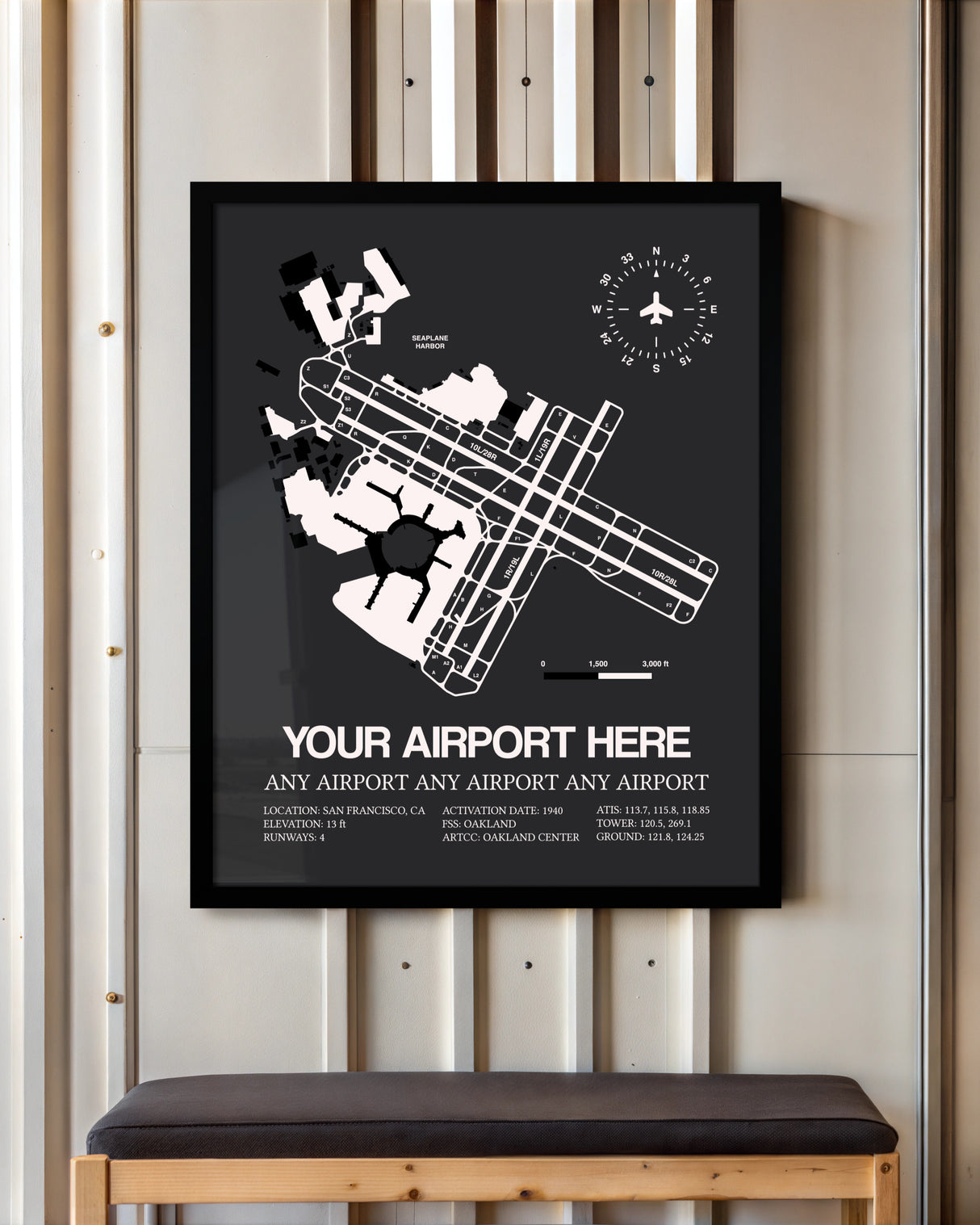 Custom Airport Map Design