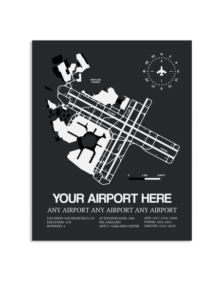 Custom Airport Map Design