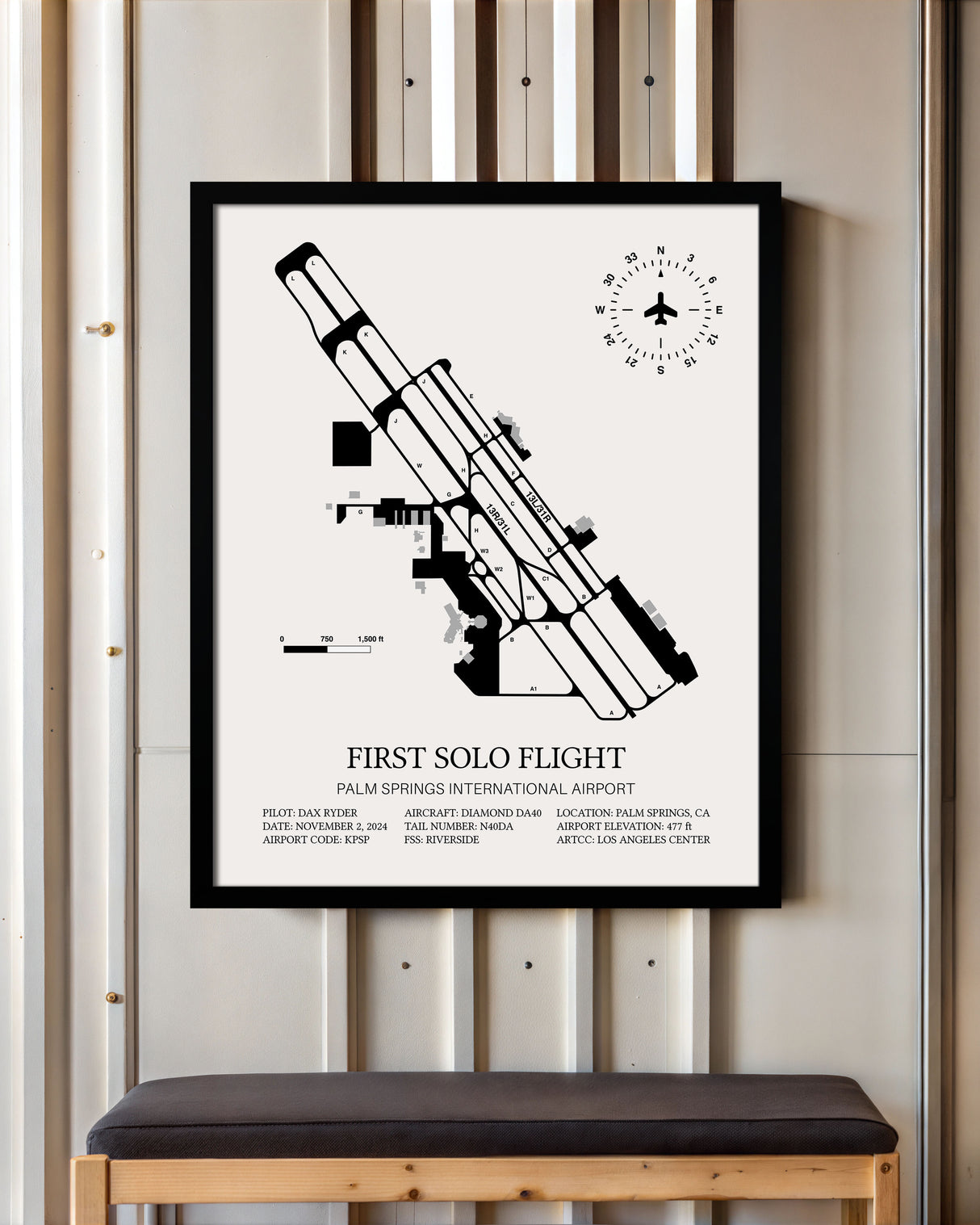First Solo Flight Custom Print