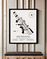 First Solo Flight Custom Print