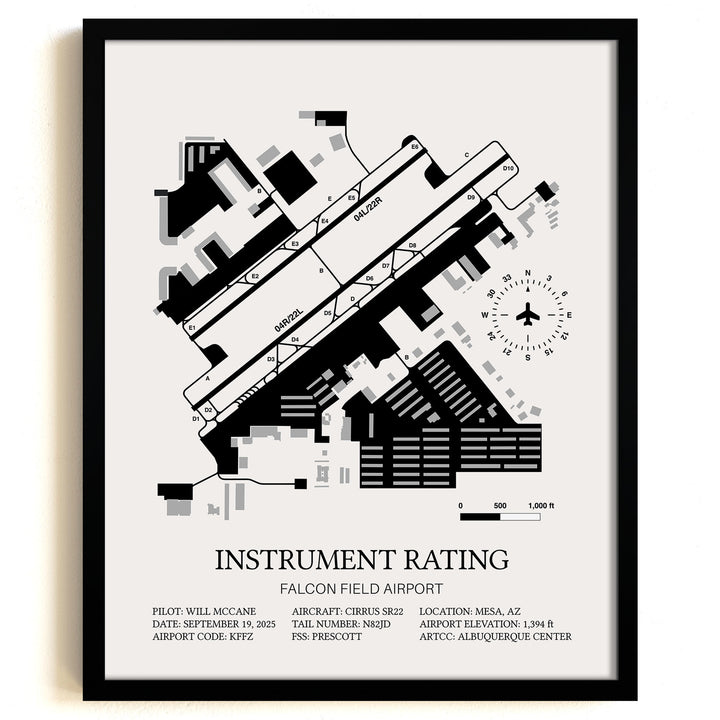 Instrument Rating Custom Print